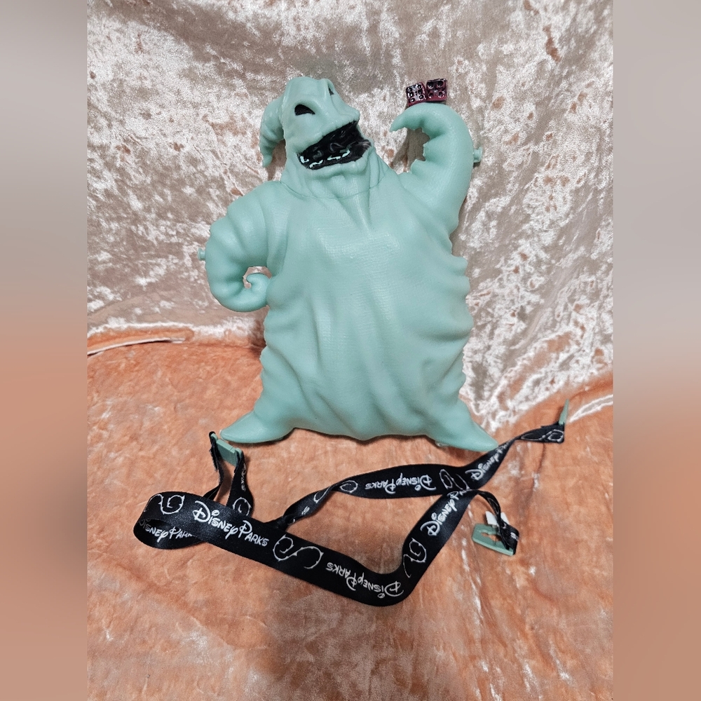 Disney Parks Oogie Boogie Glow In The Dark Popcorn Bucket - No Base 2017